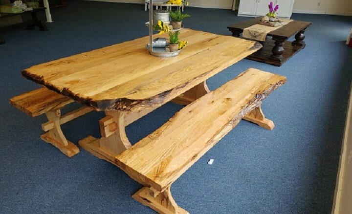 Why Buy a Lived Edge Table Made With Walnut Wood?